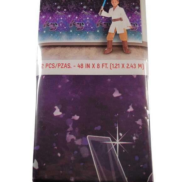 Star Wars Galaxy of Adventures 8ft Photo Backdrop Party Wall Decor Scene Setter - Picture 7 of 9